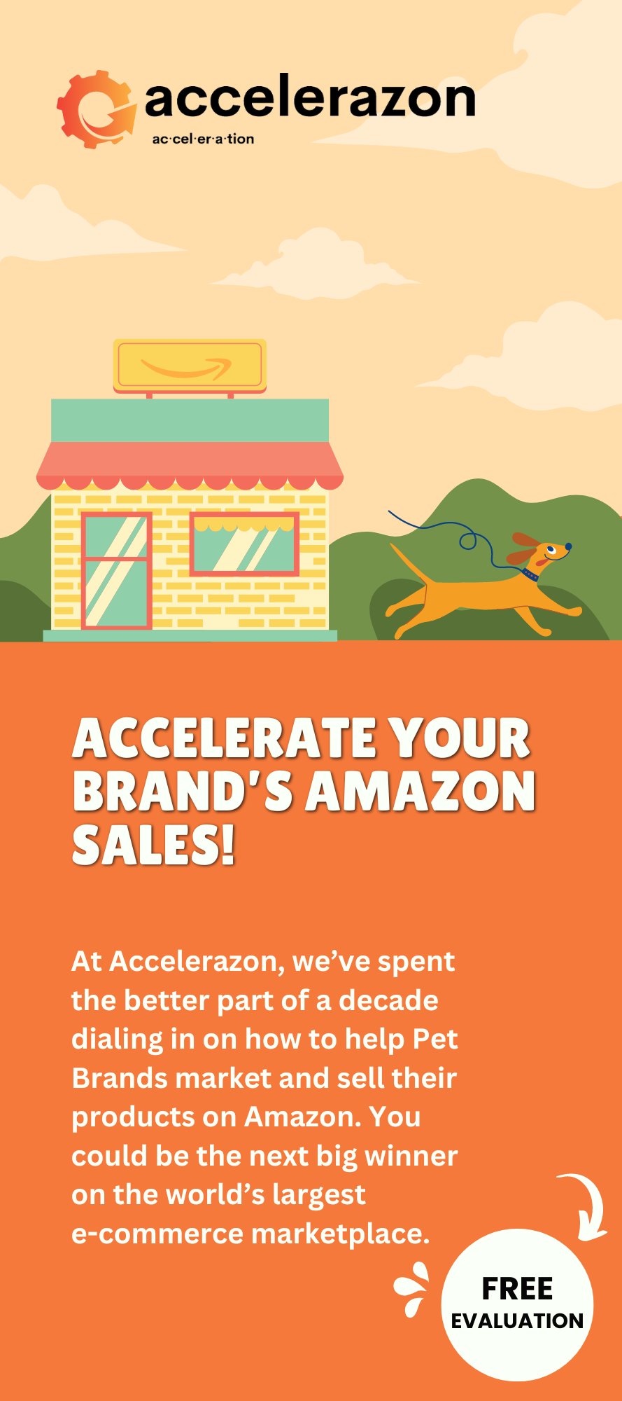 Accelerazon Pet Expo Rack Card Front